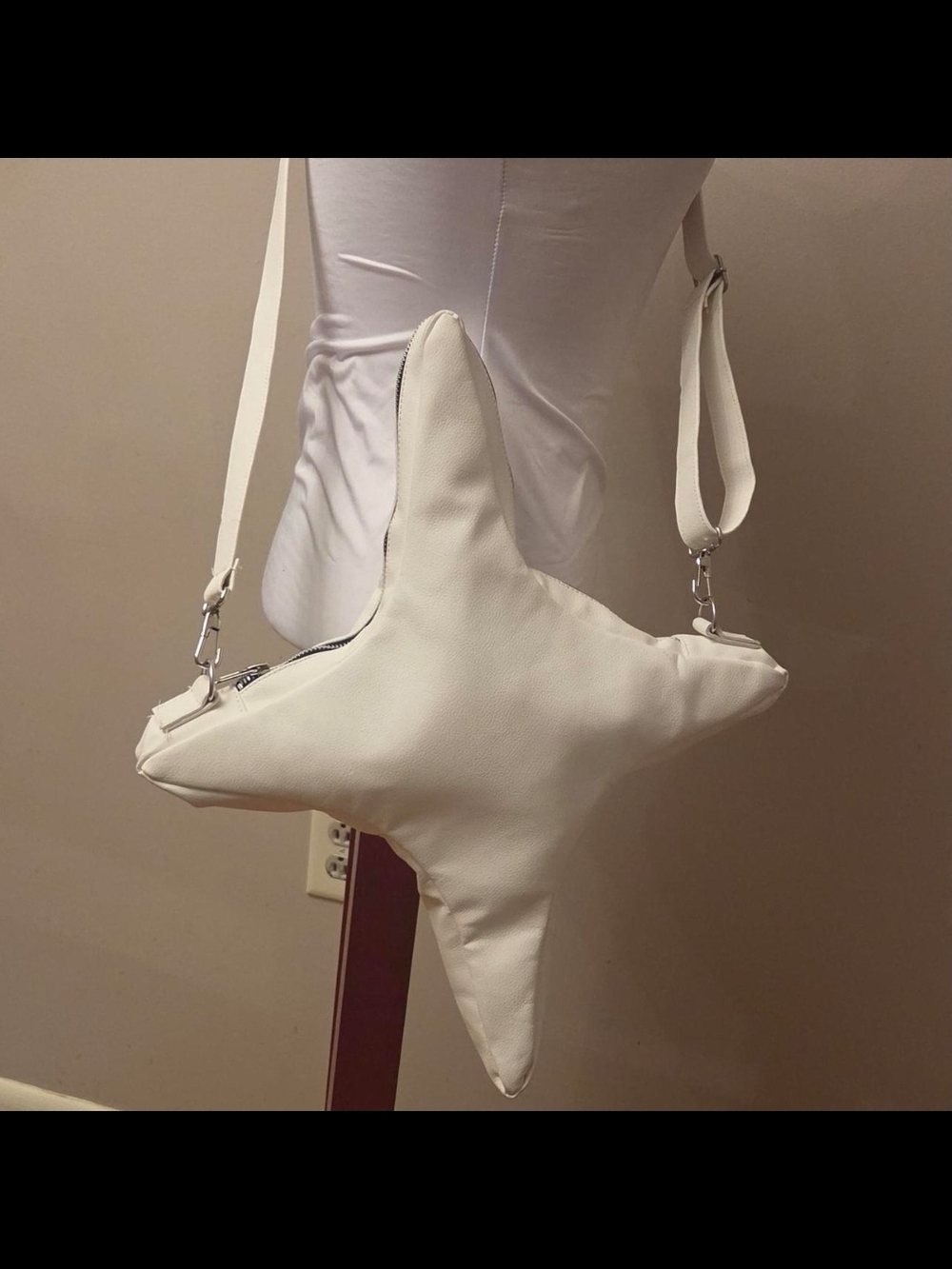 A Future Memory White Starface Pack Crossbody Bag